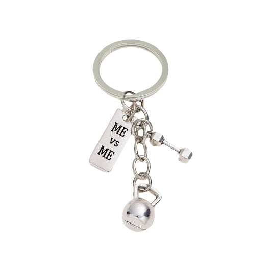 Me Vs Me - Gym Keyring