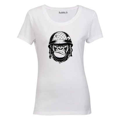 Military Monkey - Ladies - T-Shirt