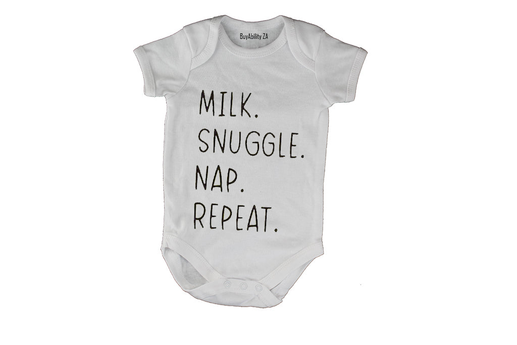 Milk. Snuggle - Baby Grow