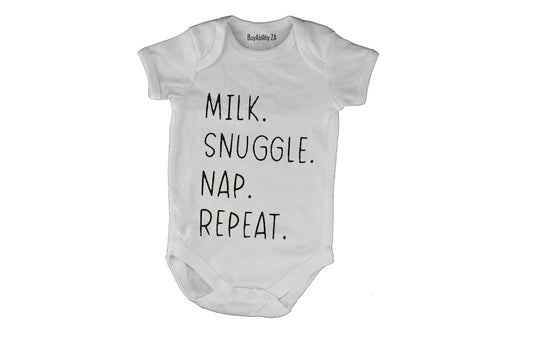 Milk. Snuggle - Baby Grow