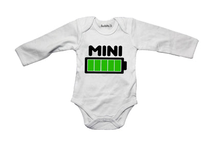 Mini - Battery Levels - Baby Grow