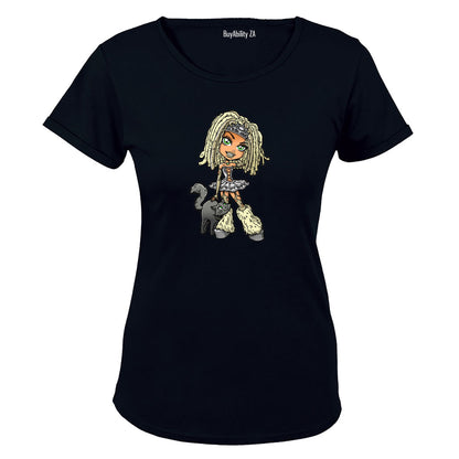 Miss Dreadlocks - Ladies - T-Shirt - BuyAbility