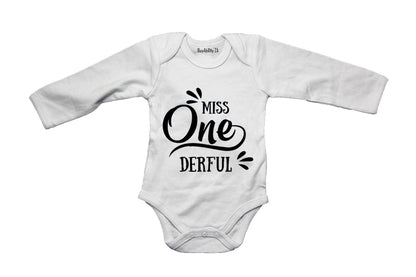 Miss ONE-derful! - Baby Grow