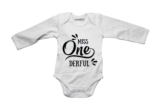 Miss ONE-derful! - Baby Grow