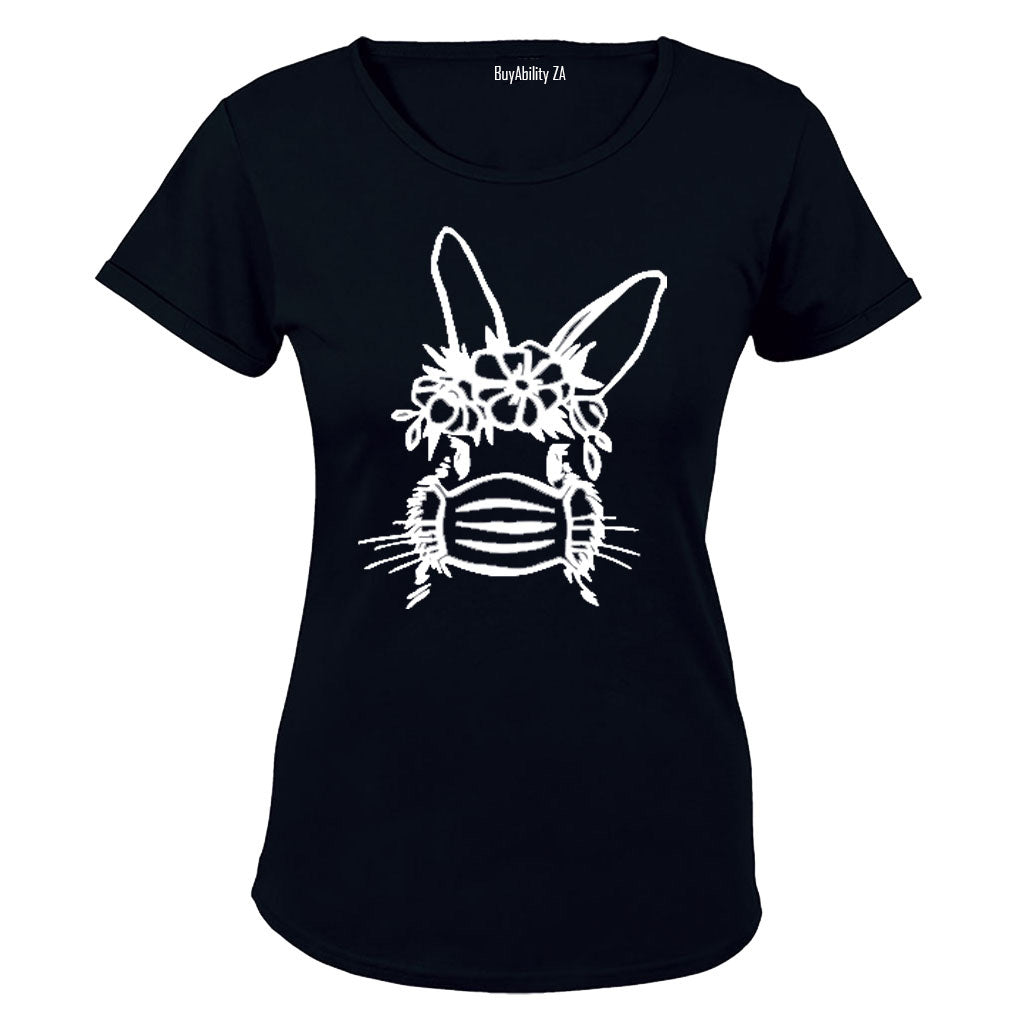 Miss Quarantine Bunny - Easter - Ladies - T-Shirt