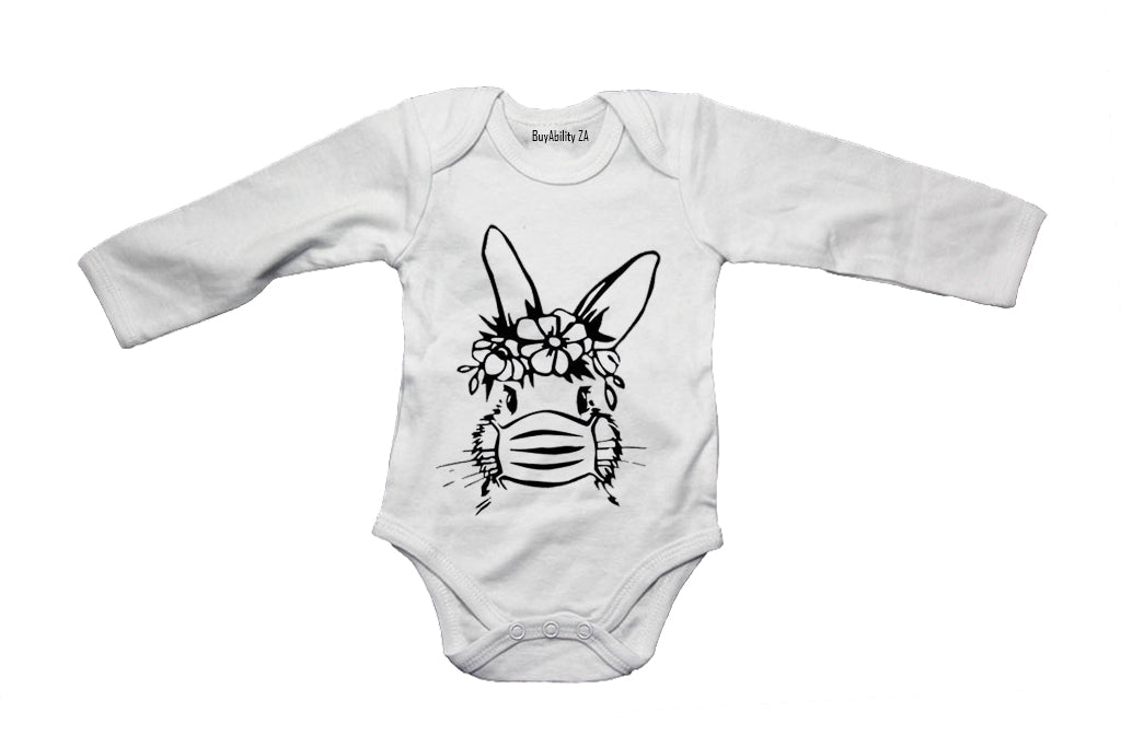 Miss Quarantine Bunny - Easter - Baby Grow