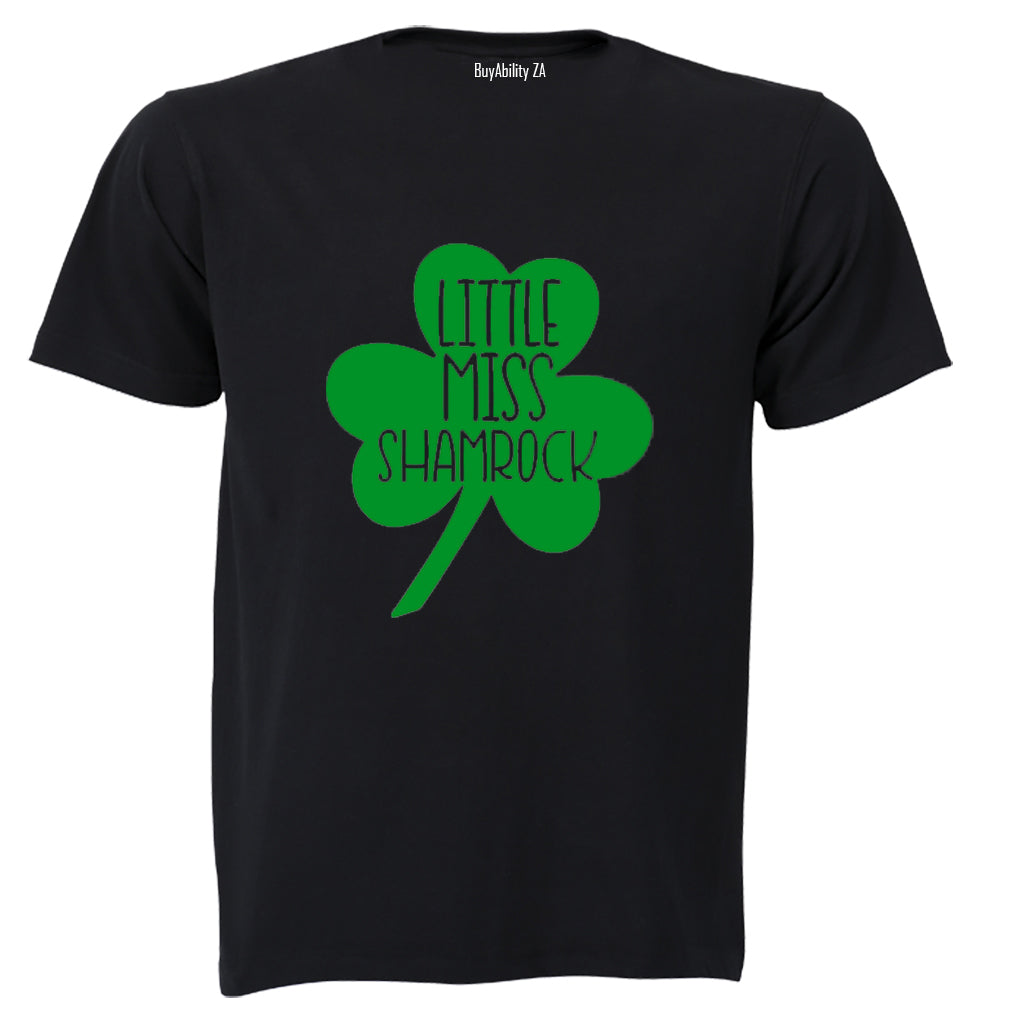 Miss Shamrock - St. Patrick's Day - Kids T-Shirt - BuyAbility