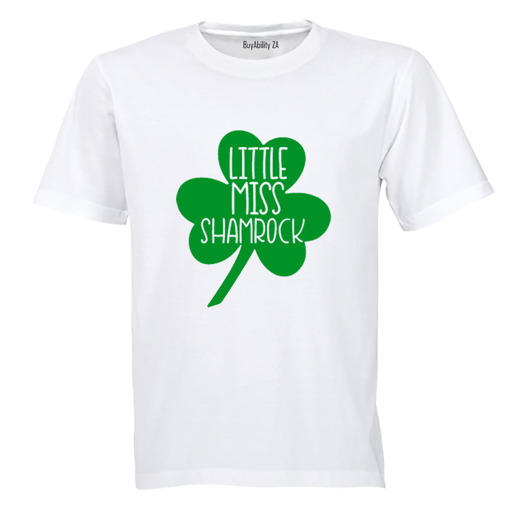 Miss Shamrock - St. Patrick's Day - Kids T-Shirt - BuyAbility