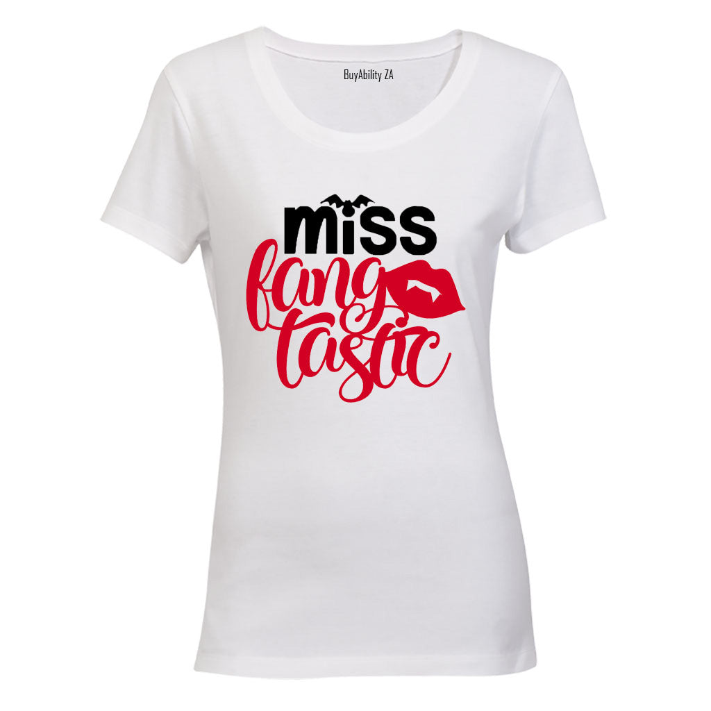 Miss FANG-TASTIC - Halloween - Ladies - T-Shirt