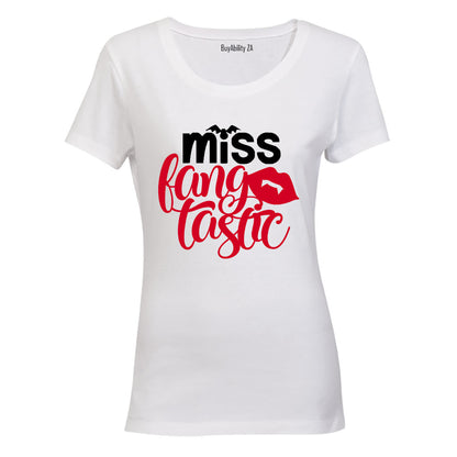 Miss FANG-TASTIC - Halloween - Ladies - T-Shirt