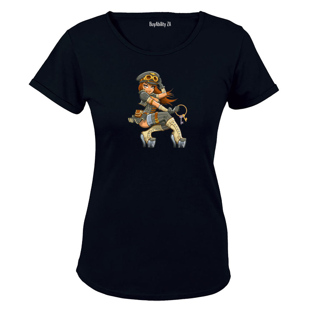 Miss Steam Punk - Ladies - T-Shirt