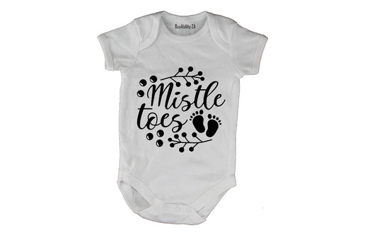 Mistle Toes - Christmas - Baby Grow