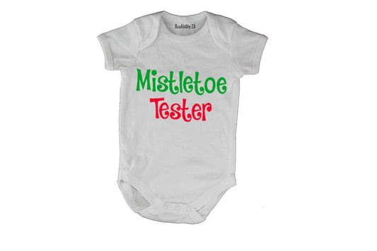 Mistletoe Tester! - Baby Grow - BuyAbility
