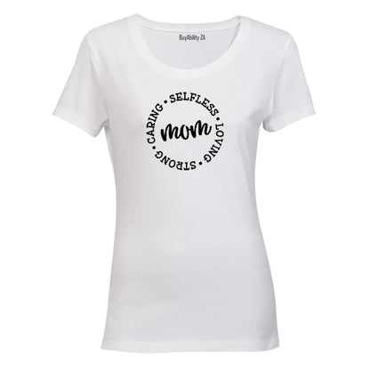 Mom - Caring - Ladies - T-Shirt