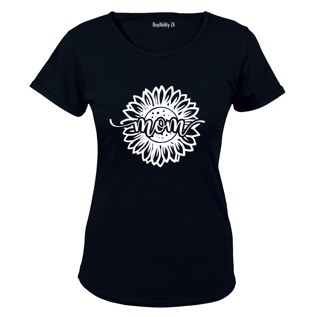 Mom - Flower - Ladies - T-Shirt - BuyAbility