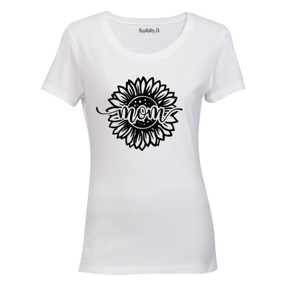 Mom - Flower - Ladies - T-Shirt - BuyAbility