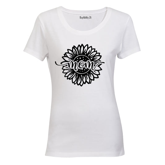 Mom - Flower - Ladies - T-Shirt - BuyAbility