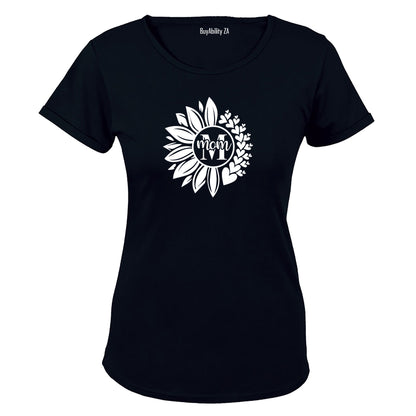 Mom - Flower Hearts - Ladies - T-Shirt