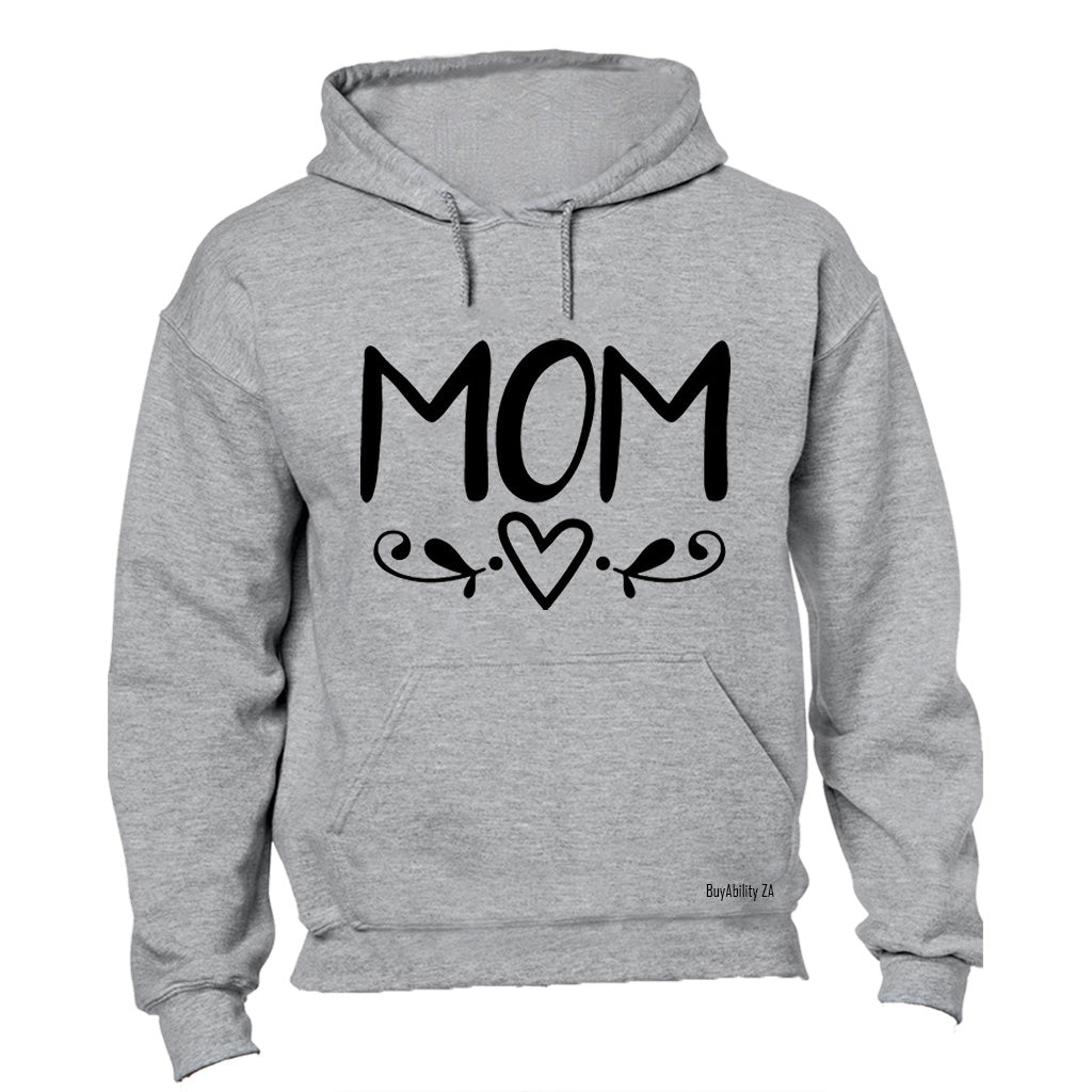 Mom - Heart - Hoodie