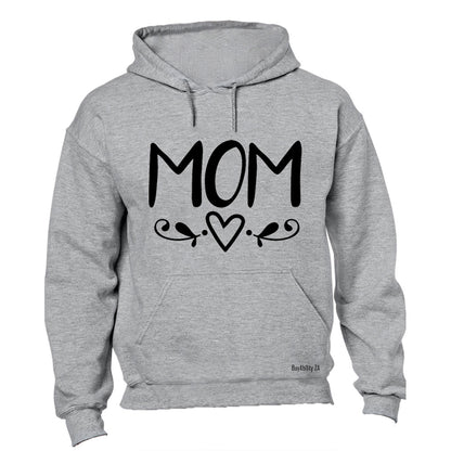 Mom - Heart - Hoodie
