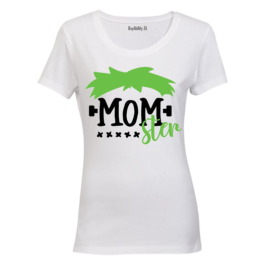 MOM-STER Frankenstein - Halloween - Ladies - T-Shirt