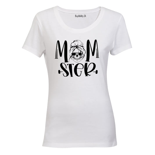 Mom-Ster - Halloween - Ladies - T-Shirt