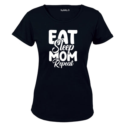 Mom. Repeat - Ladies - T-Shirt