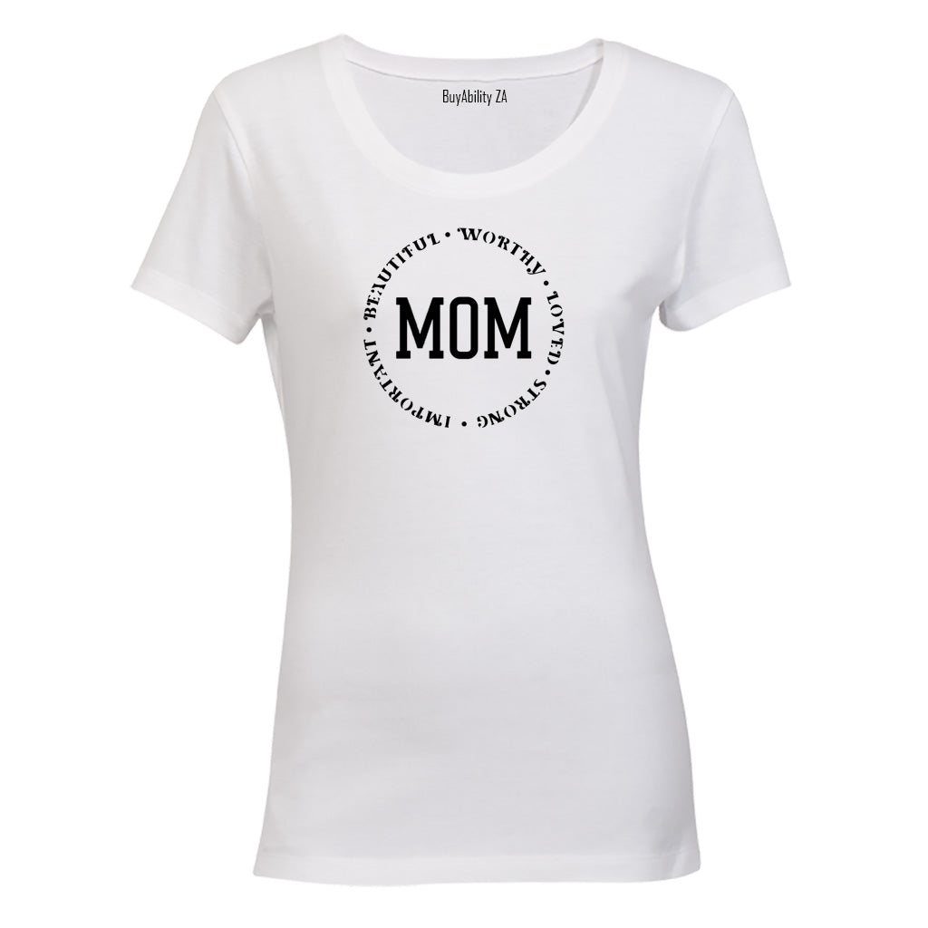 MOM Beautiful Worthy - Ladies - T-Shirt - BuyAbility South Africa