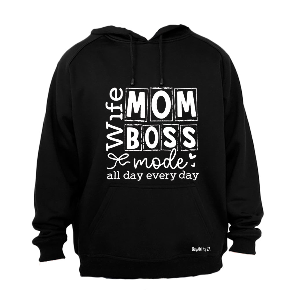 Mom Boss All Day - Hoodie - BuyAbility South Africa