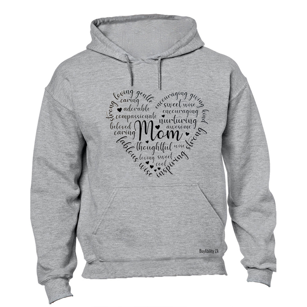 Mom - Definition Heart - Hoodie