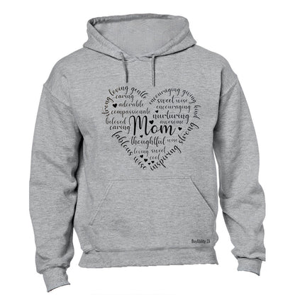 Mom - Definition Heart - Hoodie