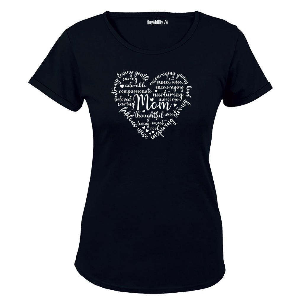 Mom - Definition Heart - Ladies - T-Shirt