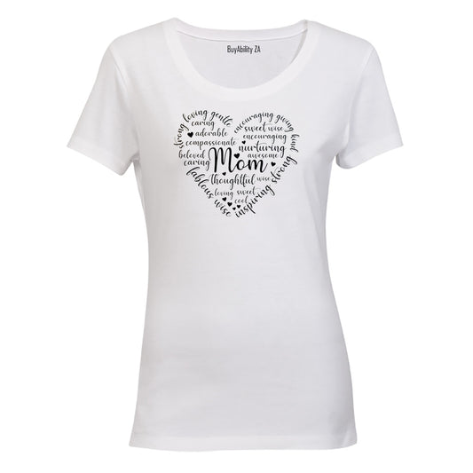 Mom - Definition Heart - Ladies - T-Shirt