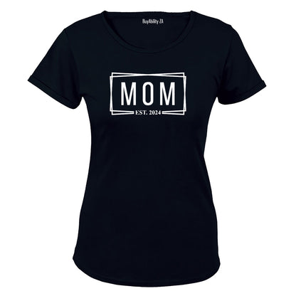 Mom Est. 2024 - Rectangular - Ladies - T-Shirt