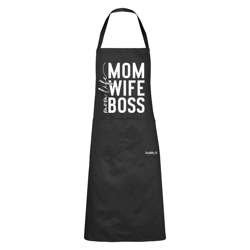 Mom Life Boss - Apron - BuyAbility South Africa