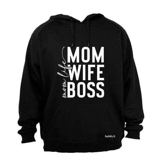 Mom Life Boss - Hoodie - BuyAbility South Africa