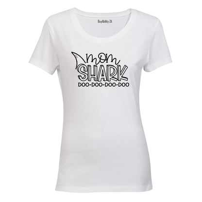 Mom Shark - Ladies - T-Shirt