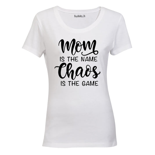 Mom Is The Name - Ladies - T-Shirt