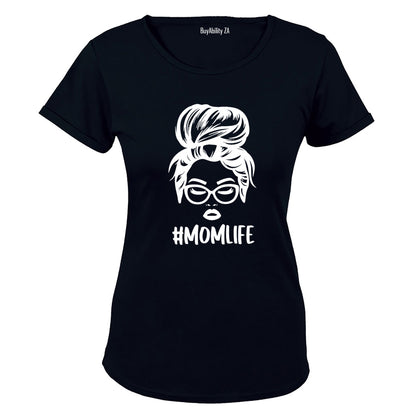 Momlife Messy Bun - Ladies - T-Shirt