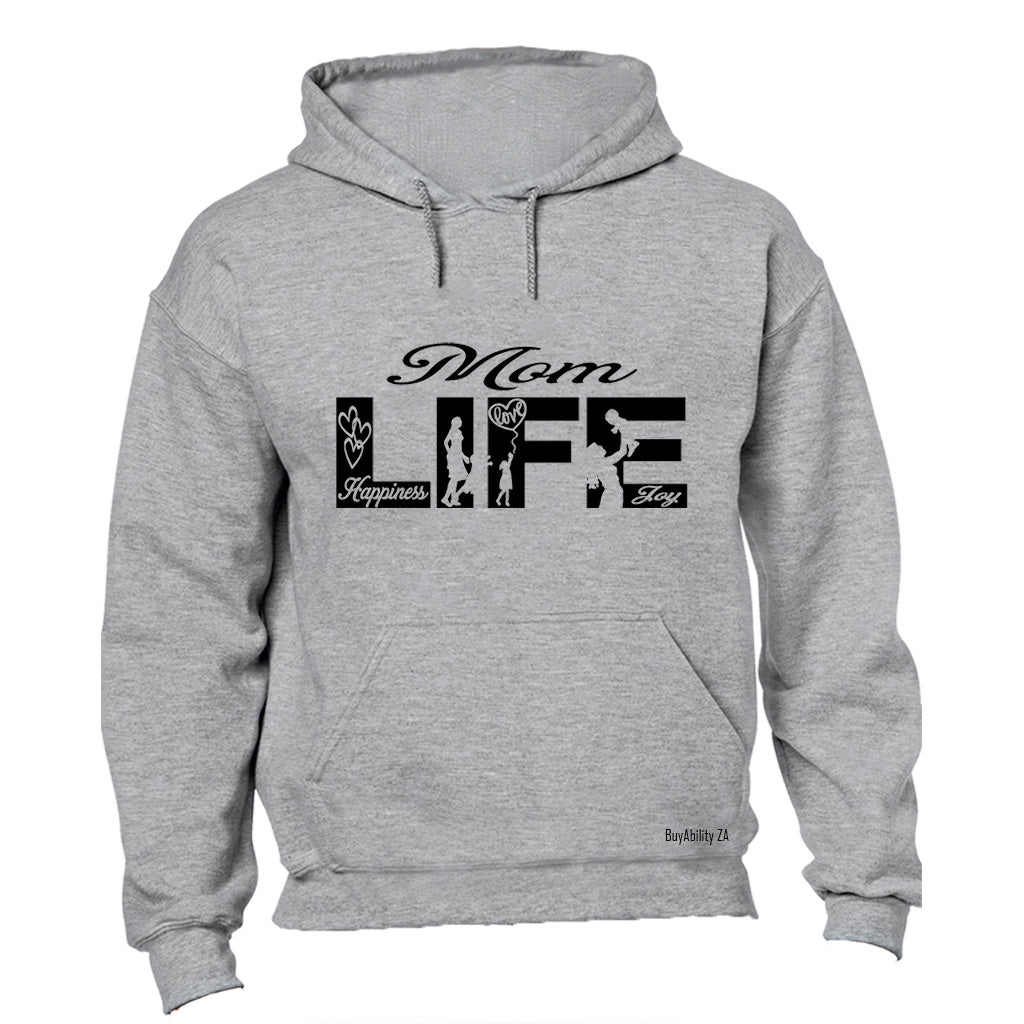 Mom Life - Silhouette - Hoodie