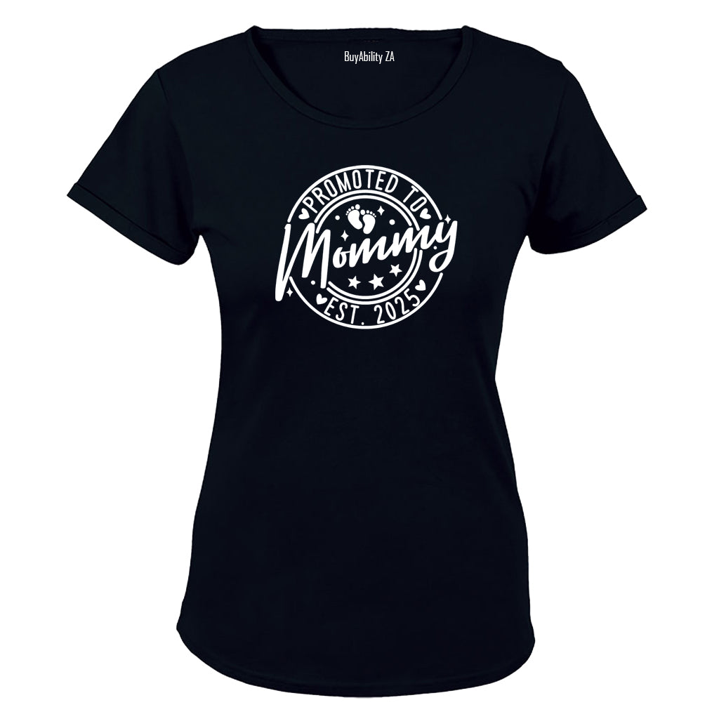 Mommy Est. 2025 - Circular - Ladies - T-Shirt - BuyAbility South Africa
