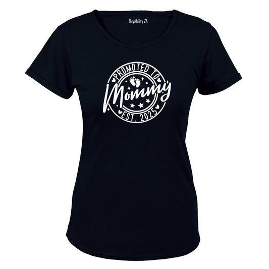 Mommy Est. 2025 - Circular - Ladies - T-Shirt - BuyAbility South Africa