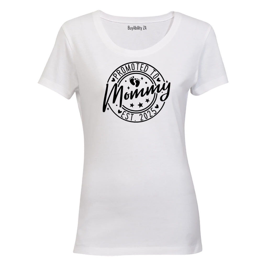 Mommy Est. 2025 - Circular - Ladies - T-Shirt - BuyAbility South Africa