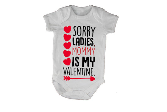 Mommy is my Valentine - Baby Grow