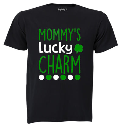 Mommy's Lucky Charm - St. Patricks Day - Kids T-Shirt