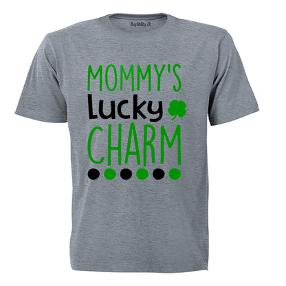 Mommy's Lucky Charm - St. Patricks Day - Kids T-Shirt