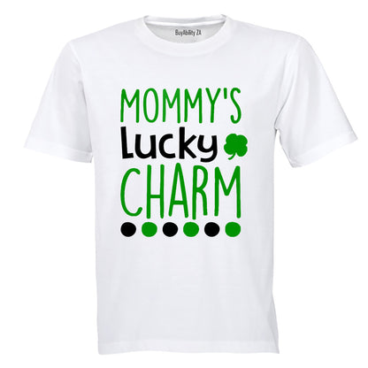 Mommy's Lucky Charm - St. Patricks Day - Kids T-Shirt