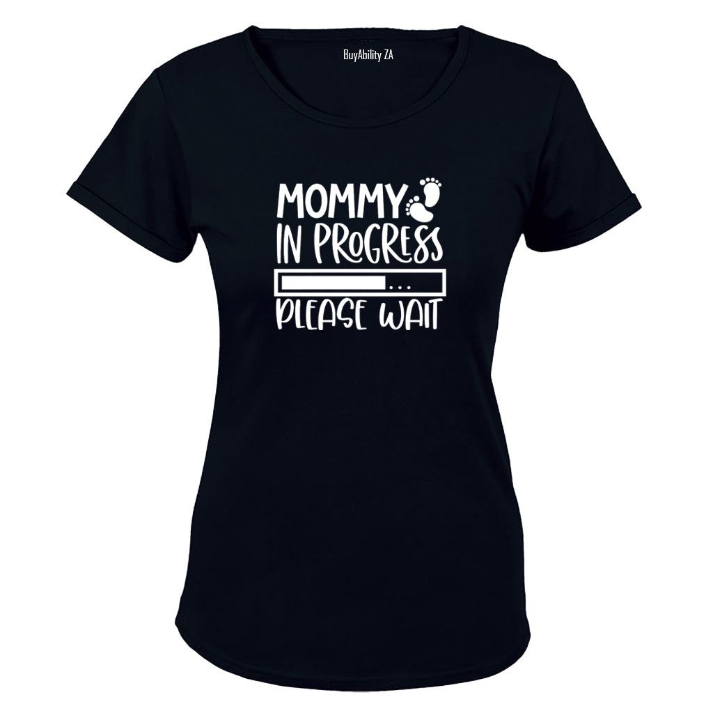 Mommy in Progress - Ladies - T-Shirt