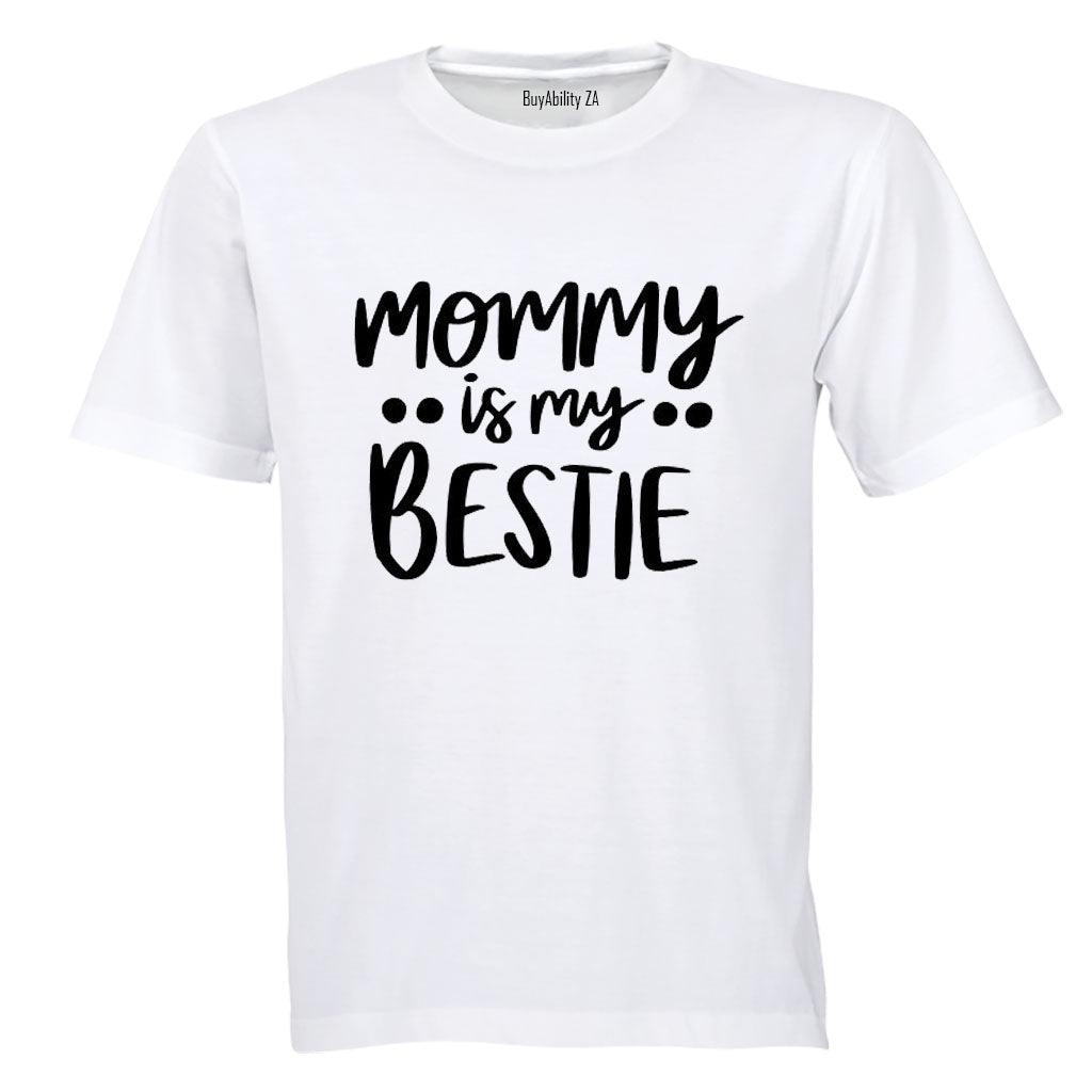 Mommy Is My Bestie - Bold - Kids T-Shirt