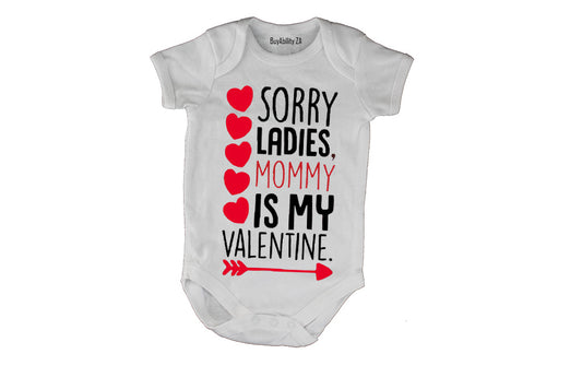 Mommy is my Valentine - Baby Grow